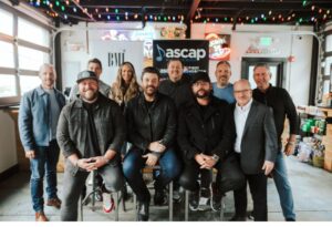 BMI’s Chris Young and Mitchell Tenpenny celebrate Gold-Certified Chart-topping collaboration “At the End of a Bar”