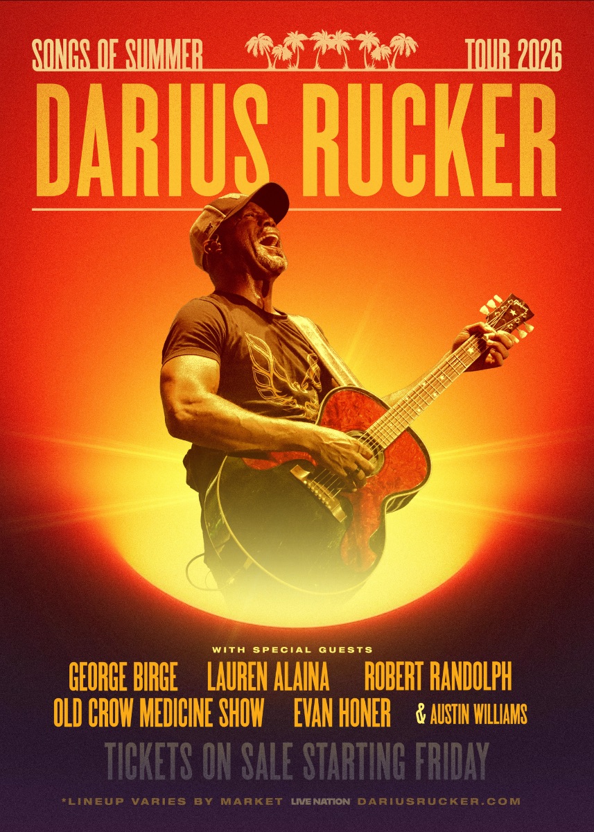 Darius Rucker Announces SONGS OF SUMMER TOUR – Country’s Chatter